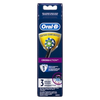 Oral B Electric Toothbrush Replacement Brush Heads Set 3 ea, $16.00/1ea