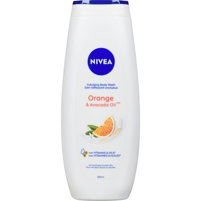 Nivea Body Wash, Orange & Avocado Oil 500 ml, $0.70/100ml