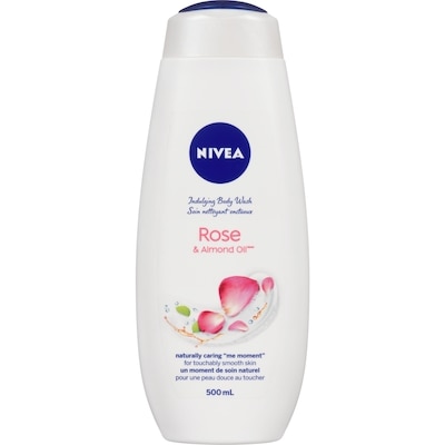 Nivea Soap, Care and Roses Harmony Time Body Wash Almond Milk Rose Scent 500 ml, $0.70/100ml