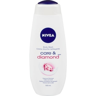 Nivea Soap, Care and Diamond Body Wash Diamond Shimmer Calla Lily Scent 500 ml, $1.20/100ml
