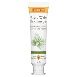 Burt's Bees Toothpaste, Fluoride Free, Purely White, Zen Peppermint 105 ml, $6.66/100ml