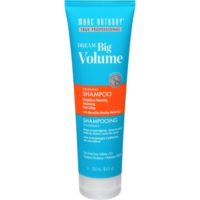 Marc Anthony Shampooing volumisant True Professional Dream Big 250 ml, 4,80 $/100ml