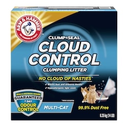 Arm & Hammer Cloud Control™ Breathe Easy Clumping Litter, Multi-Cat 6.35 kg, $0.35/100g