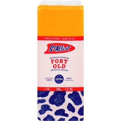 St Albert Old Color Cheddar     270 g, $4.55/100g