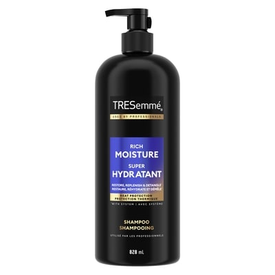 Tresemme Hydrating Shampoo + Hyaluronic Plex 828 ml, $1.09/100ml