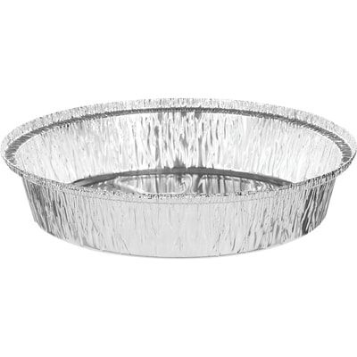Durable Package International Barquette ronde en aluminium, 8 po 100 ea, 0,38 $/1ch