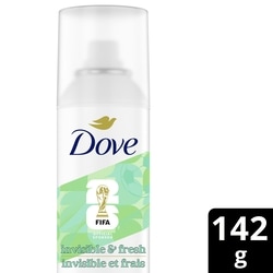 Dove Shampoo sec avancé rafraîchit et revitalise invisible 142 g, 3,52 $/100g