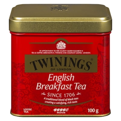 Twinings English Breakfast 100 g, $9.99/100g
