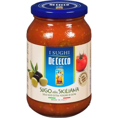 De Cecco Sugo alla Siciliana 400 g, 1,20 $/100g