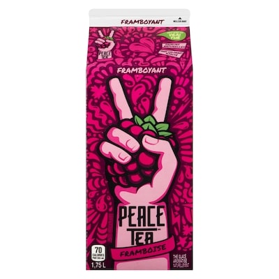 Peace Tea Boisson Peace Tea, Razzleberry 1.75 l, 0,26 $/100ml