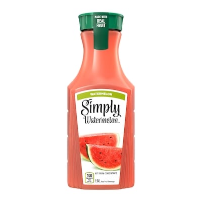 Simply Juice Watermelon Bottle 1.54 l, $0.31/100ml
