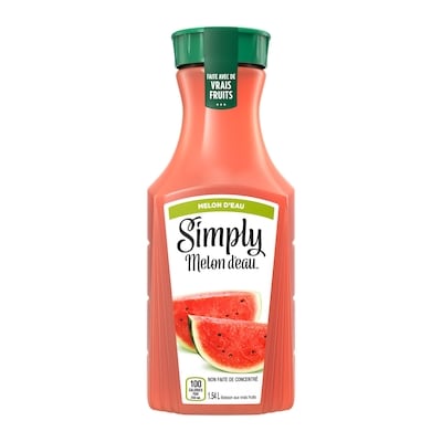 Simply Jus Pastèque Bottle 1.54 l, 0,34 $/100ml
