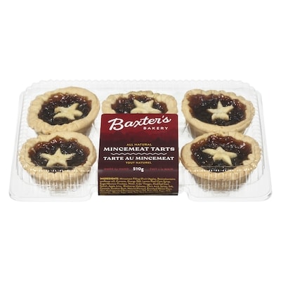 null Baxter's Mincemeat Tarts 510 g, $1.66/100g