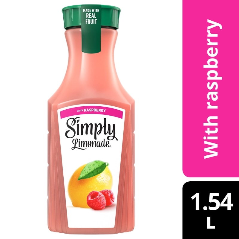 Limonade with Raspberry Bottle