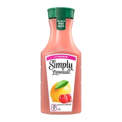 Simply Limonade à la framboise Bottle 1.54 l, 0,26 $/100ml