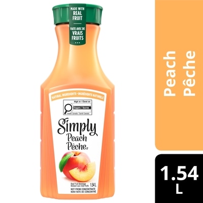 Simply Juice Peach Bottle 1.54 l, $0.36/100ml