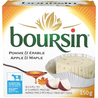 Boursin Boursin Pomme & Érable 150 g, 5,33 $/100g