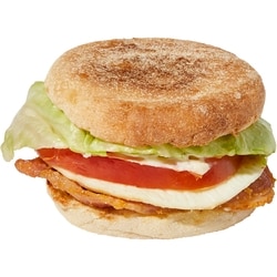 null Peameal Bacon & Egg Sandwich 250 g, $1.60/100g