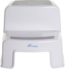 2-Up Step Stool - Grey & White