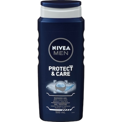 Nivea Soap, Men Original Care Shower Gel Body Face and Hair 500 ml, $1.20/100ml
