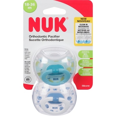 Nuk Fashion Orthodontic Pacifier 2 ea, $4.25/1ea