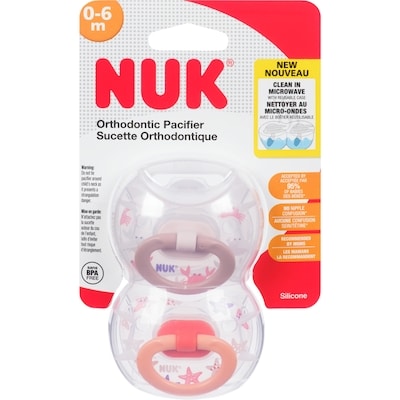Nuk Fashion Orthodontic Pacifier 2 ea, $4.25/1ea