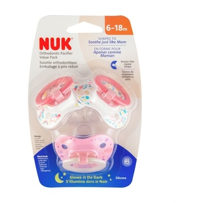 NUK Suce, emballage économique 3 ea, 3,83 $/1ch