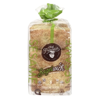 Chef Frankie Bagelwich aux graines de sésame 420 g, 0,71 $/100g