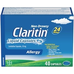 Liquid Capsules Allergy Medicine, Fast-Acting 24-Hour Non-Drowsy