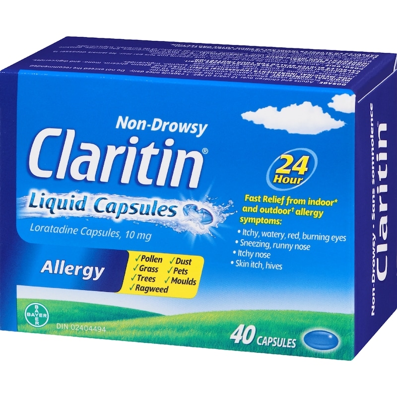 Liquid Capsules Allergy Medicine, Fast-Acting 24-Hour Non-Drowsy