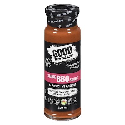 Good Food for Good Sauce BBQ 250 ml, 2,80 $/100ml