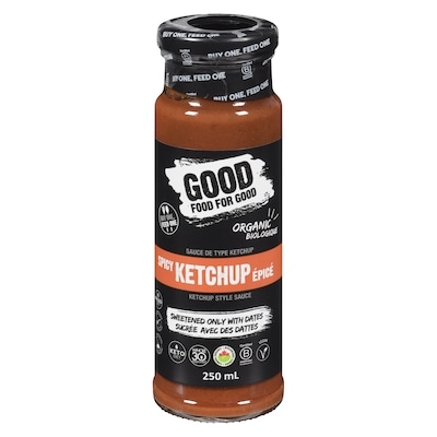 Good Food for Good Organic Spicy Ketchup 250 ml, $3.20/100ml