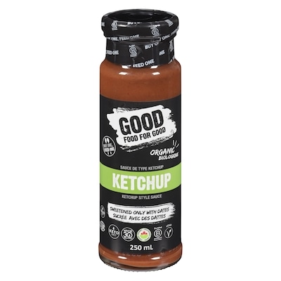 Good Food for Good Ketchup 250 ml, 2,80 $/100ml
