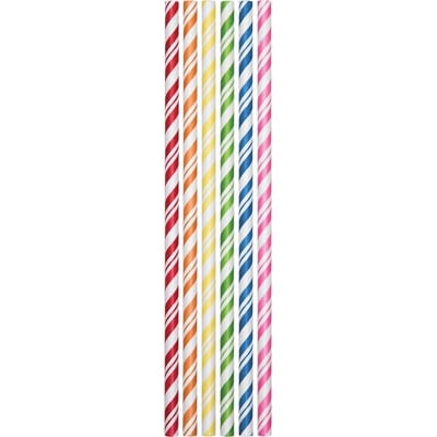 null Paper Straws, Stripe Assorted 1 ea, $4.00/1ea