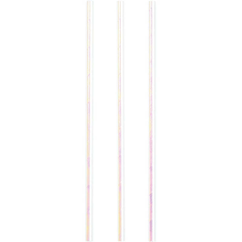 Iridescent Straws
