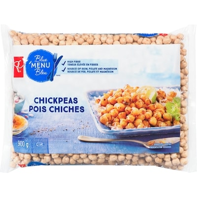 PC Blue Menu Chickpeas 900 g, $0.44/100g
