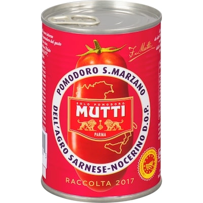 Mutti Tomates pelées San Marzano 398 ml, 1,63 $/100ml