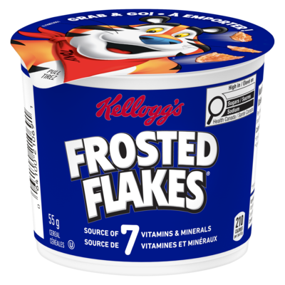 Kelloggs Froot Loops Frosted Flakes 55 g, $2.73/100g