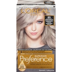 Superior Preference Permanent Hair Colour, 8S Medium Silver Blonde