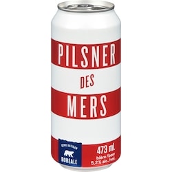 Boréale Bière Pilsner des mers (Pièce d’identité requise au moment du ramassage) 473 ml, 0,85 $/100ml