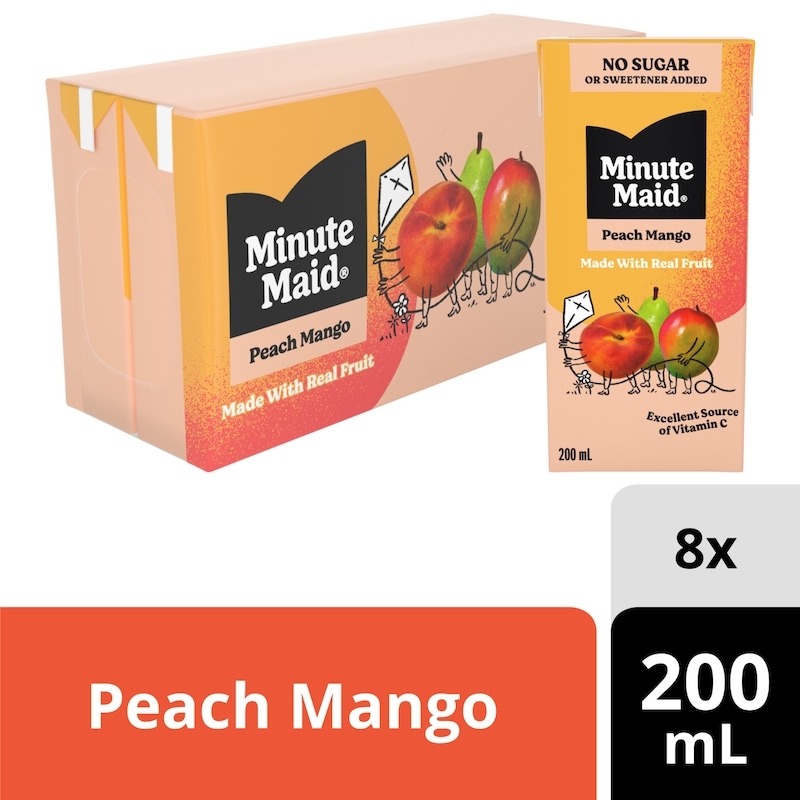 Peach Mango Cartons