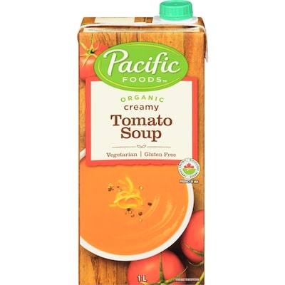 Pacific Foods Organic Creamy Tomato Soup 1 l, $0.80/100ml