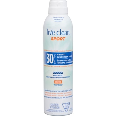 Lotion solaire minérale Sport en vaporisateur FPS30