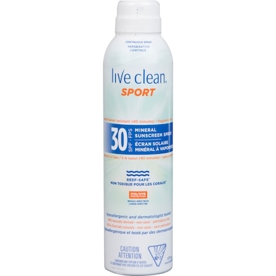 Lotion solaire minérale Sport en vaporisateur FPS30