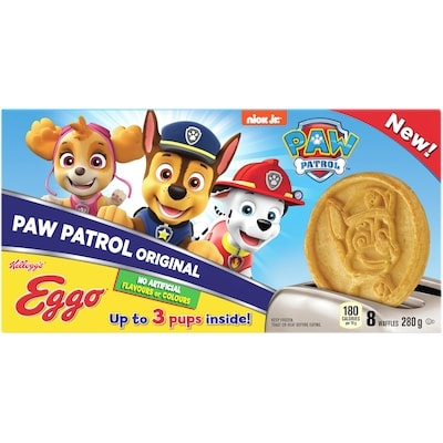 Kellogg’s Eggo Paw Patrol Originale 280 g, 1,43 $/100g
