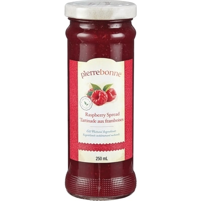 Pierrebonne Raspberry Jam 250 g, $1.92/100g