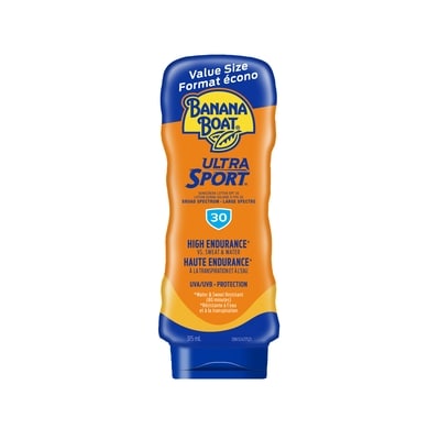 Banana Boat Ultra Sport™ Sunscreen Lotion, SPF 30 315 ml, $4.44/100ml