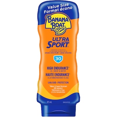 Banana Boat Lotion écran solaire Ultra SportMC à FPS 30 315 ml, 3,49 $/100ml