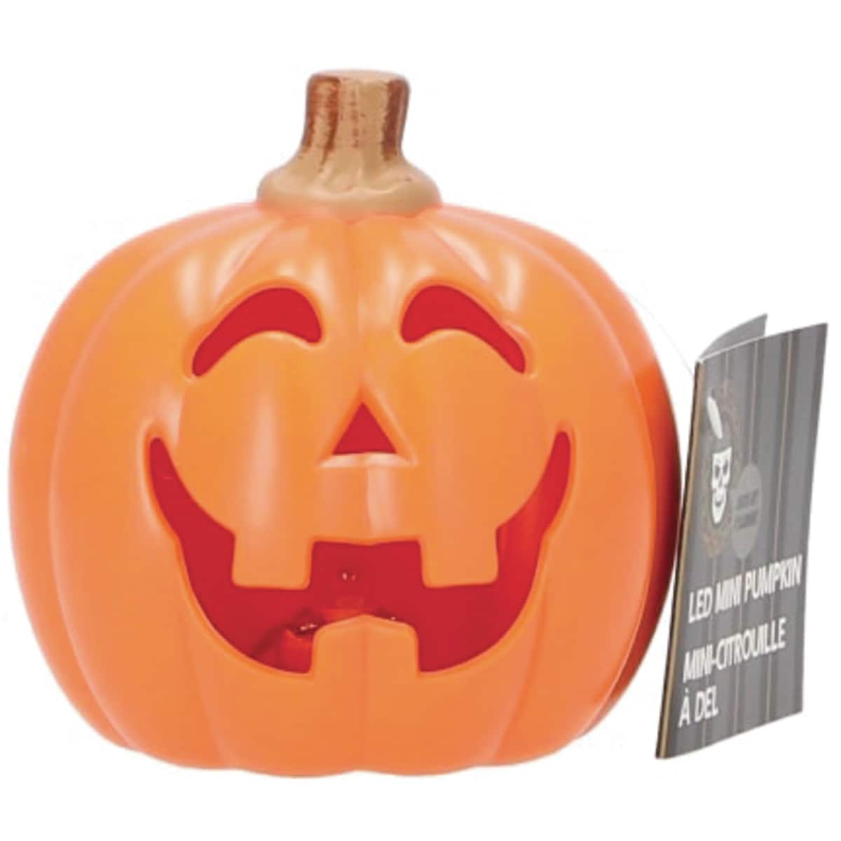 null 3.5IN Mini Battery operated Lighted Pumpkins   1 ea, $2.00/1ea
