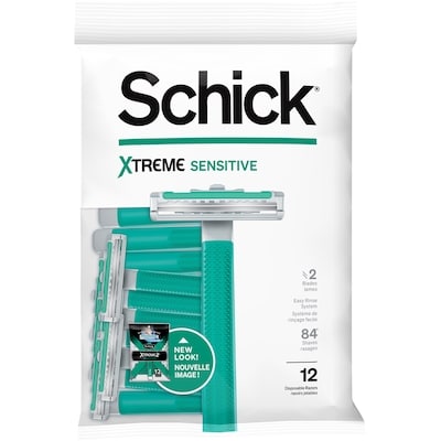 Schick Xtreme 2 Men’s Disposable Razors, 12 ct 12 ea, $0.58/1ea